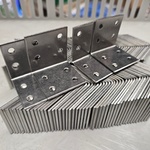 Hoeksteunen Wi-053. Ca 100 Stuks RVS, Partij